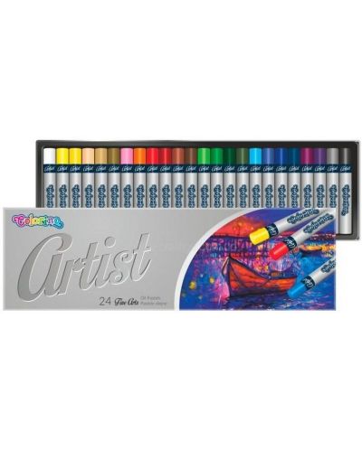 Uljane pastele Colorino Artist - 24 boje - 1