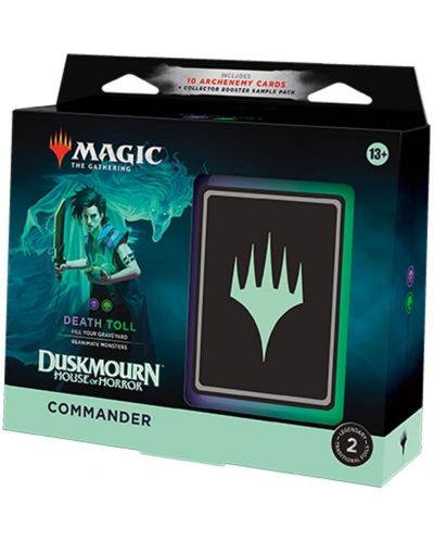 Magic The Gathering: Duskmourn House Of Horror Commander Deck - Death Toll - 1