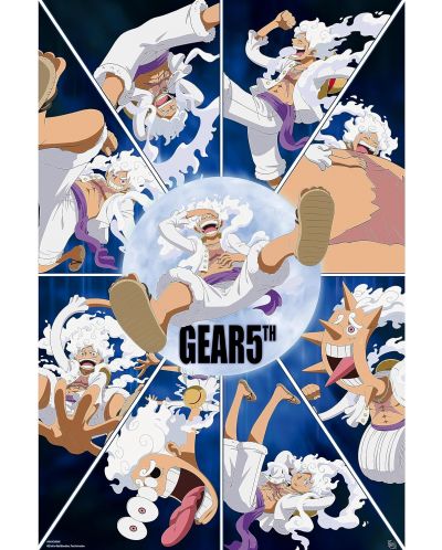 Maxi poster GB eye Animation: One Piece - Gear 5th Looney - 1