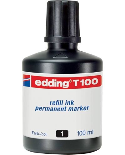 Tinta Edding T100 PM - Crna, 100 ml - 1