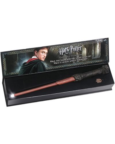 Čarobni štapić The Noble Collection Movies: Harry Potter - Harry's Wand (Светеща), 36 cm - 6
