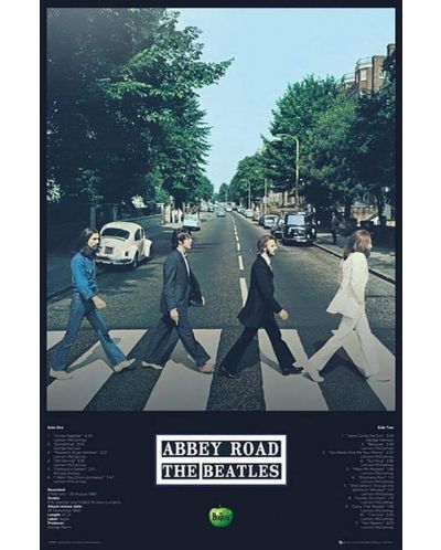 Maxi poster GB eye Music: The Beatles - Abbey Road Tracks - 1