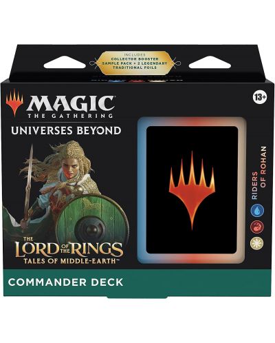 Magic the Gathering: The Lord of the Rings: Tales of Middle Earth Commander Deck - Riders of Rohan - 1