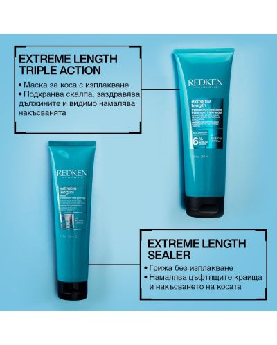 Redken Extreme Length Maska za kosu, 250 ml - 6