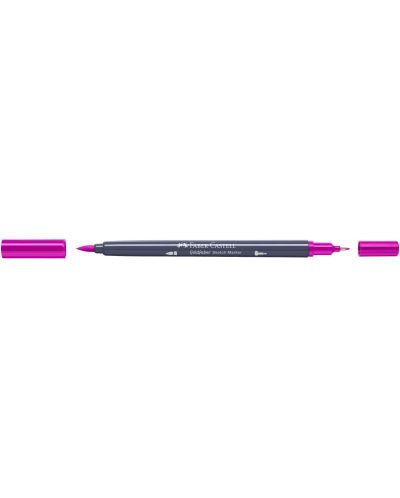 Marker Faber-Castell Goldfaber Sketch - Srednje purpurno ružičasti, 125 - 2