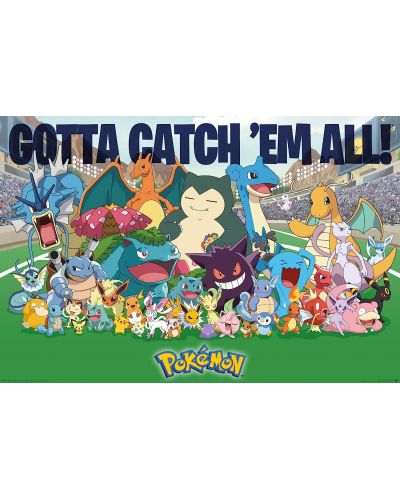 Maxi poster GB eye Games: Pokemon - All Time Favorites - 1
