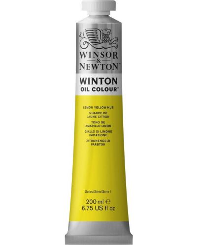 Uljana boja Winsor & Newton Winton - Žuti limun, 200 ml - 1