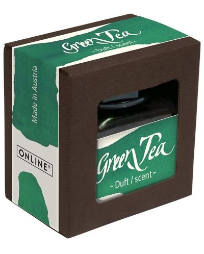 Tinta s mirisom Online - Green Tea, zelena, 15 ml - 2