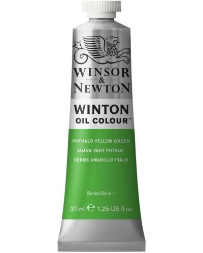 Uljana boja Winsor & Newton Winton - Ftalo žuto-zelena, 37 ml - 1