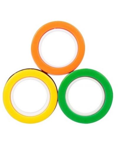 Magnetski prstenovi za trikove Johntoy - Žuti, zeleni i narančasti - 1