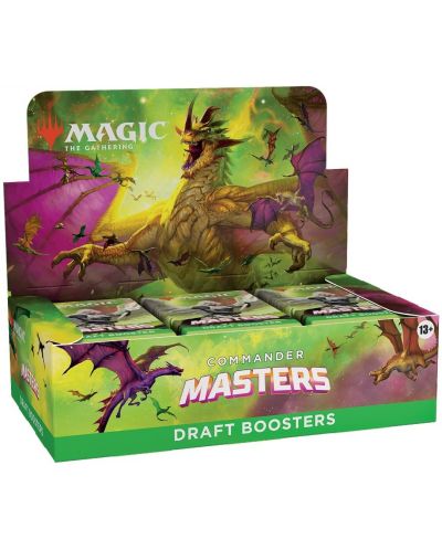 Magic the Gathering: Commander Masters Draft Booster Display (24 Boosters) - 1