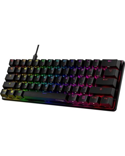 Mehanička tipkovnica HyperX - Alloy Origins 60, RGB, crna - 4