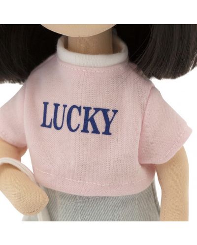 Mekana lutka Orange Toys Sweet Sisters - Lilu s širokim trapericama, 32 cm - 5