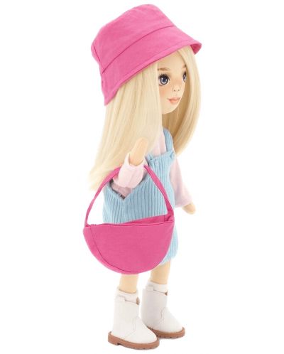 Mekana lutka Orange Toys Sweet Sisters - Mia u plavoj haljini bez rukava, 32 cm - 3