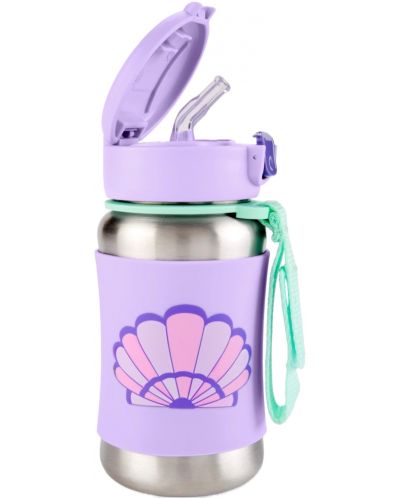 Metalna boca Skip Hop Spark Style - Seashell, 350 ml - 2