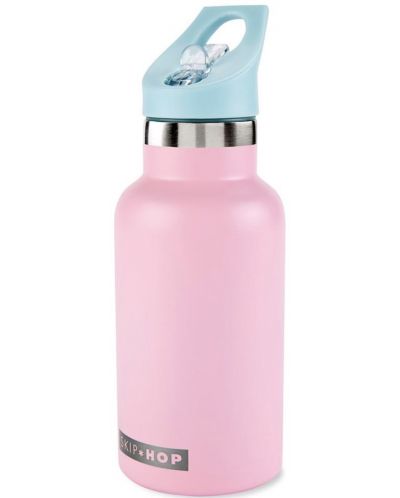 Metalna boca Skip Hop - Pink, 380 ml - 1