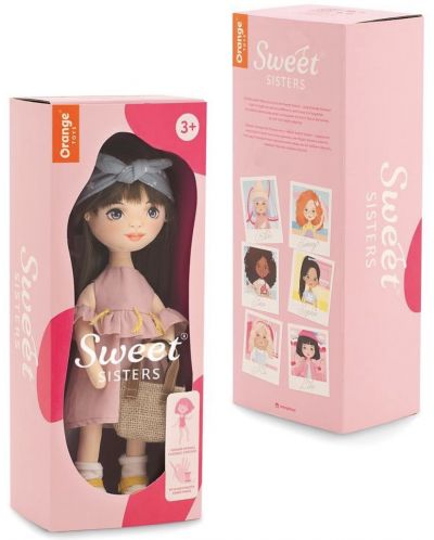 Mekana lutka Orange Toys Sweet Sisters - Sophies haljinom s kićankama, 32 cm - 7