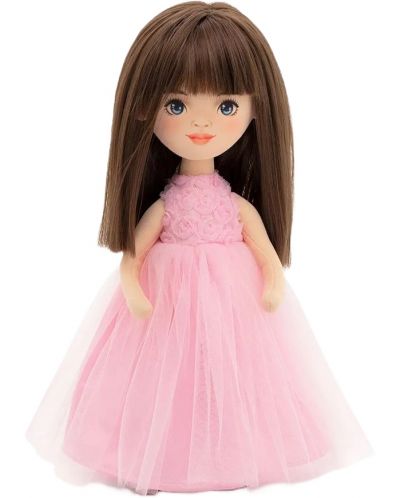 Mekana lutka Orange Toys Sweet Sisters - Sophie u ružičastoj haljini s ružama, 32 cm - 1