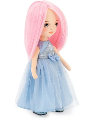 Mekana lutka Orange Toys Sweet Sisters - Billie u satenskoj plavoj haljini, 32 cm - 4