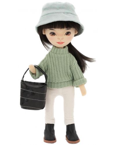 Mekana lutka Orange Toys Sweet Sisters - Lilu sa zelenim džemperom, 32 cm - 1