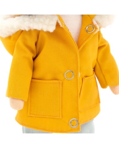 Mekana lutka Orange Toys Sweet Sisters - Lilu s parka jaknom boje senfa, 32 cm - 5
