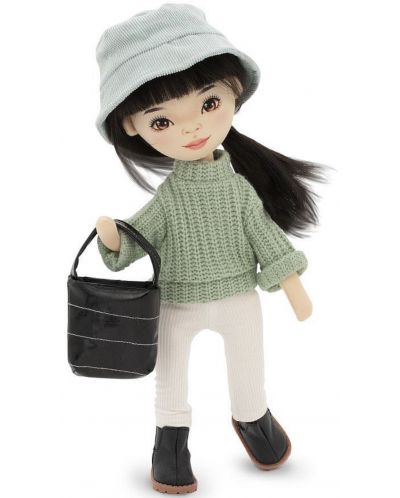 Mekana lutka Orange Toys Sweet Sisters - Lilu sa zelenim džemperom, 32 cm - 2
