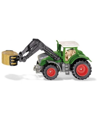 Metalna igračka Siku - Traktor Fendt 1050 Vario, s kliještima za hvatanje bala - 1