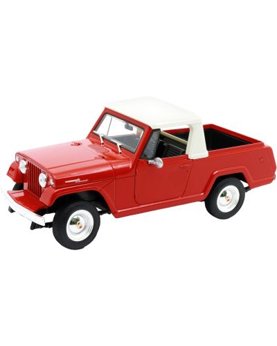 Metalni autić Welly - Jeep Jeepster Commando Pickup 1967, 1:24  - 1