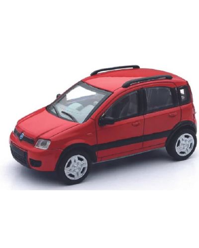 Metalna kolica Newray - Fiat Panda 4х4, crvena, 1:43 - 2