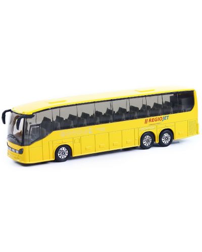 Metalni autobus Rappa - RegioJet, 19 cm, žuti - 2