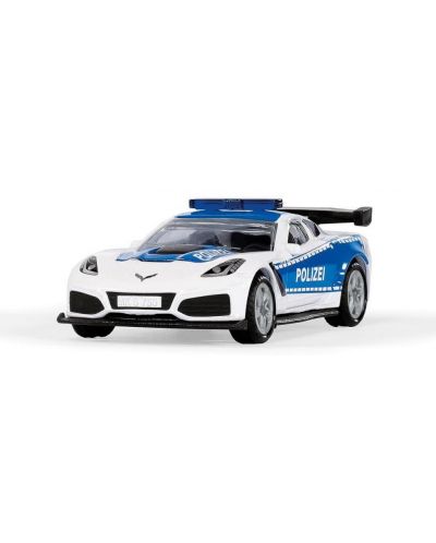 Metalni autić Siku - Chevrolet Corvette Zr1 Police - 2