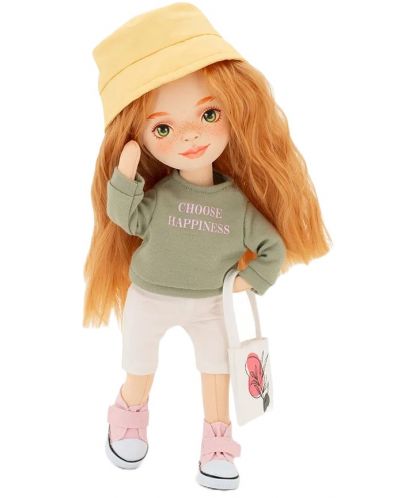 Mekana lutka  Orange Toys Sweet Sisters - Sunny u zelenom džemperu 32 cm - 1