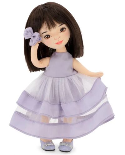 Mekana lutka Orange Toys Sweet Sisters - Lilu u ljubičastoj haljini, 32 cm - 1