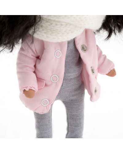 Mekana lutka Orange Toys Sweet Sisters - Tina s ružičastom jaknom, 32 cm - 4