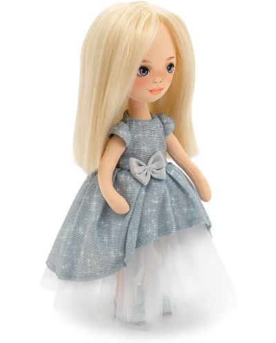 Mekana lutka Orange Toys Sweet Sisters - Mia u svijetloplavoj haljini, 32 cm - 4