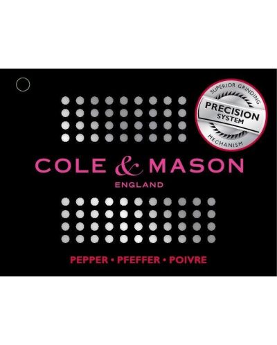 Mlinac za papar Cole & Mason - “Crystal“, 12.5 cm - 2