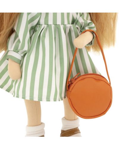 Mekana lutka Orange Toys Sweet Sisters - Sunny u kariranoj haljini, 32 cm - 6