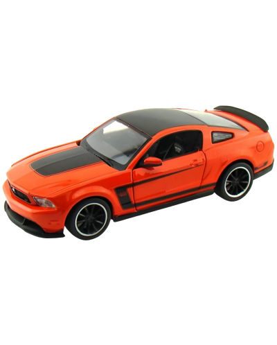 Metalni auto Maisto Special Edition - Ford Mustang Boss 302, 1:24, narančasti - 1