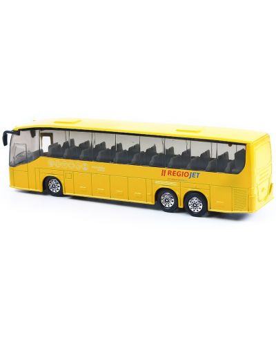 Metalni autobus Rappa - RegioJet, 19 cm, žuti - 4