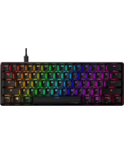 Mehanička tipkovnica HyperX - Alloy Origins 60, RGB, crna - 1