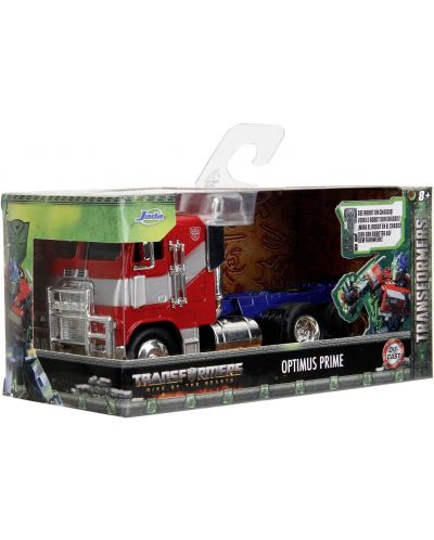 Metalni kamion Jada Toys - Transformers T7 Optimus P, 1:32 - 2