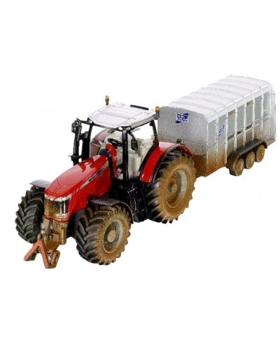 Metalna igračka Siku - Traktor Massey Fergusson MF8680 - 1