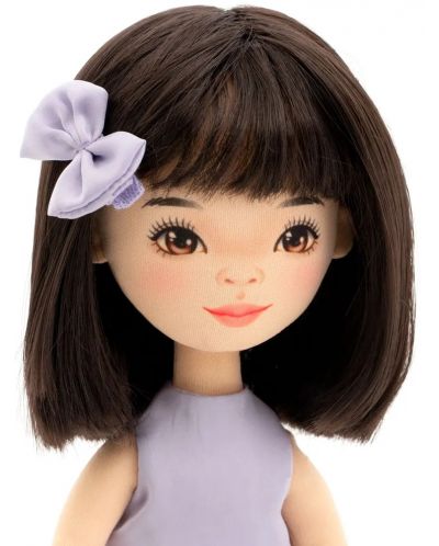 Mekana lutka Orange Toys Sweet Sisters - Lilu u ljubičastoj haljini, 32 cm - 4