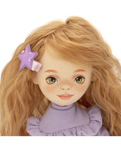 Mekana lutka Orange Toys Sweet Sisters - Sunny u ljubičastom džemperu, 32 cm - 4