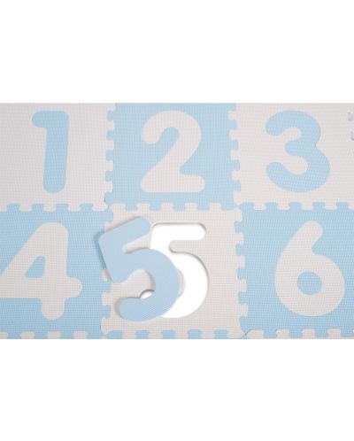 Mekana slagalica za pod Sun Ta - Brojevi, 9 dijelova, plavi - 2