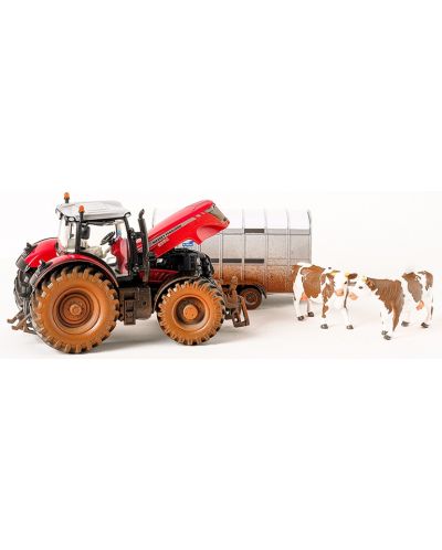Metalna igračka Siku - Traktor Massey Fergusson MF8680 - 4