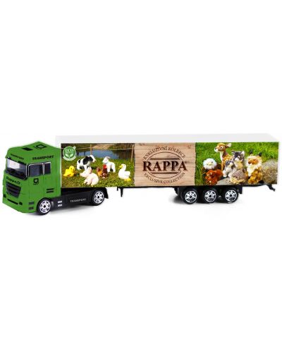 Metalni kamion Rappa - Plišane igračke, 20 cm - 1