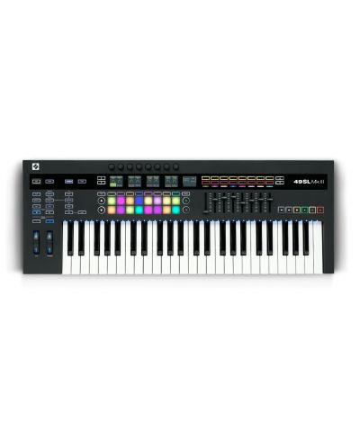 MIDI kontroler Novation - 49SL MKIII, crni - 1