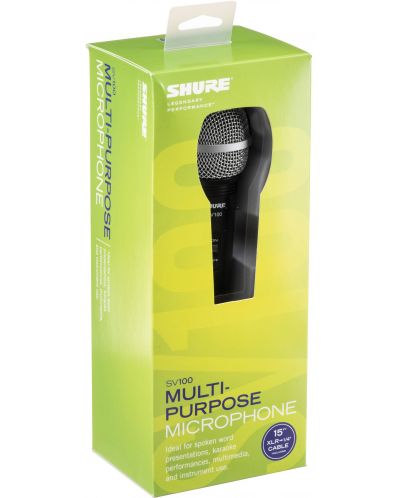 Mikrofon Shure - SV100-WA, crni/srebrnast - 3