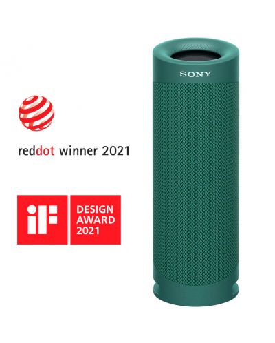 Mini zvučnik Sony - SRS-XB23, zeleni - 1